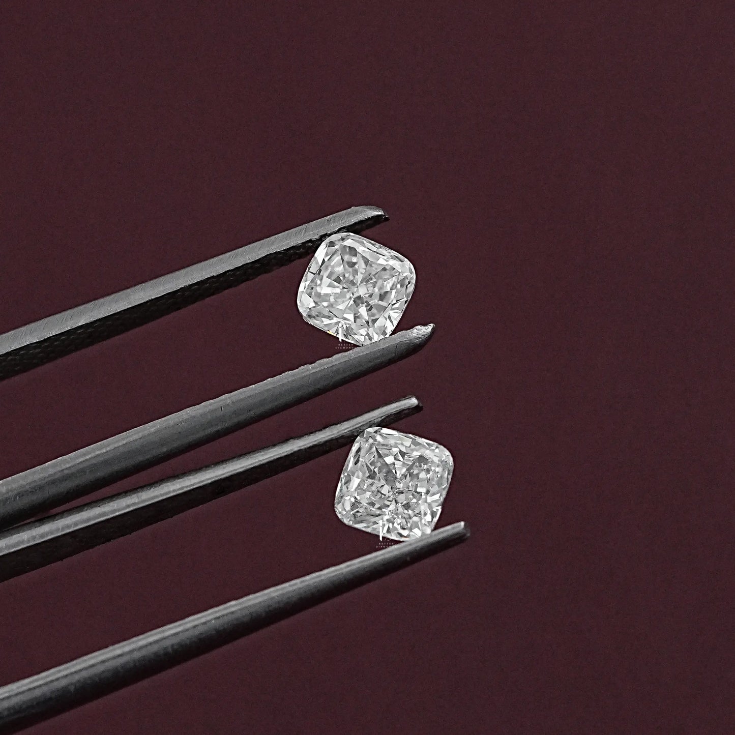 Cushion Cut Lab Diamond Pair