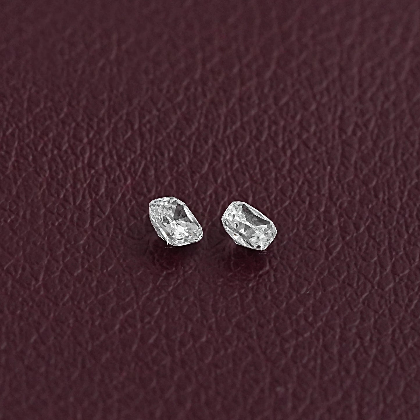 Cushion Cut Lab Diamond Pair