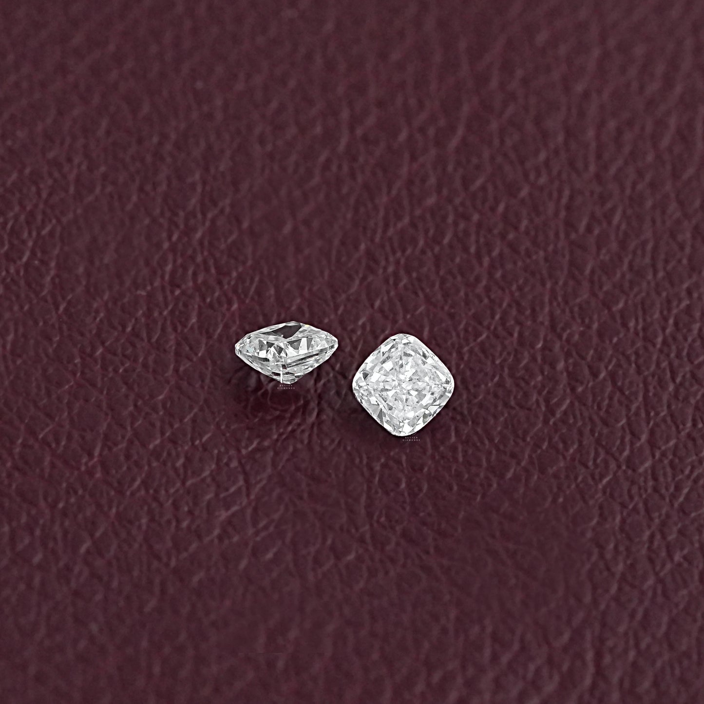 Cushion Cut Lab Diamond Pair