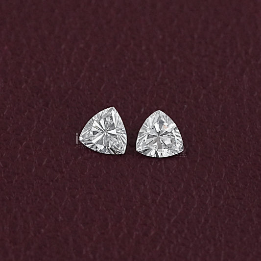 Trillion Cut Lab Diamond Pair