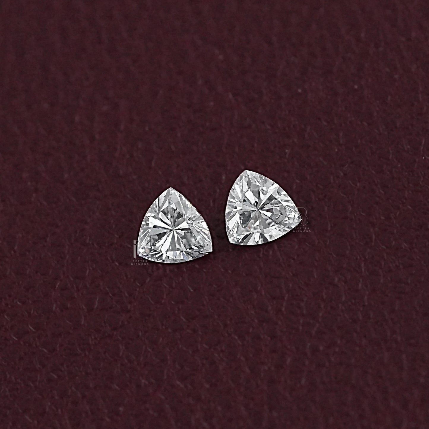 Trillion Cut Lab Diamond Pair