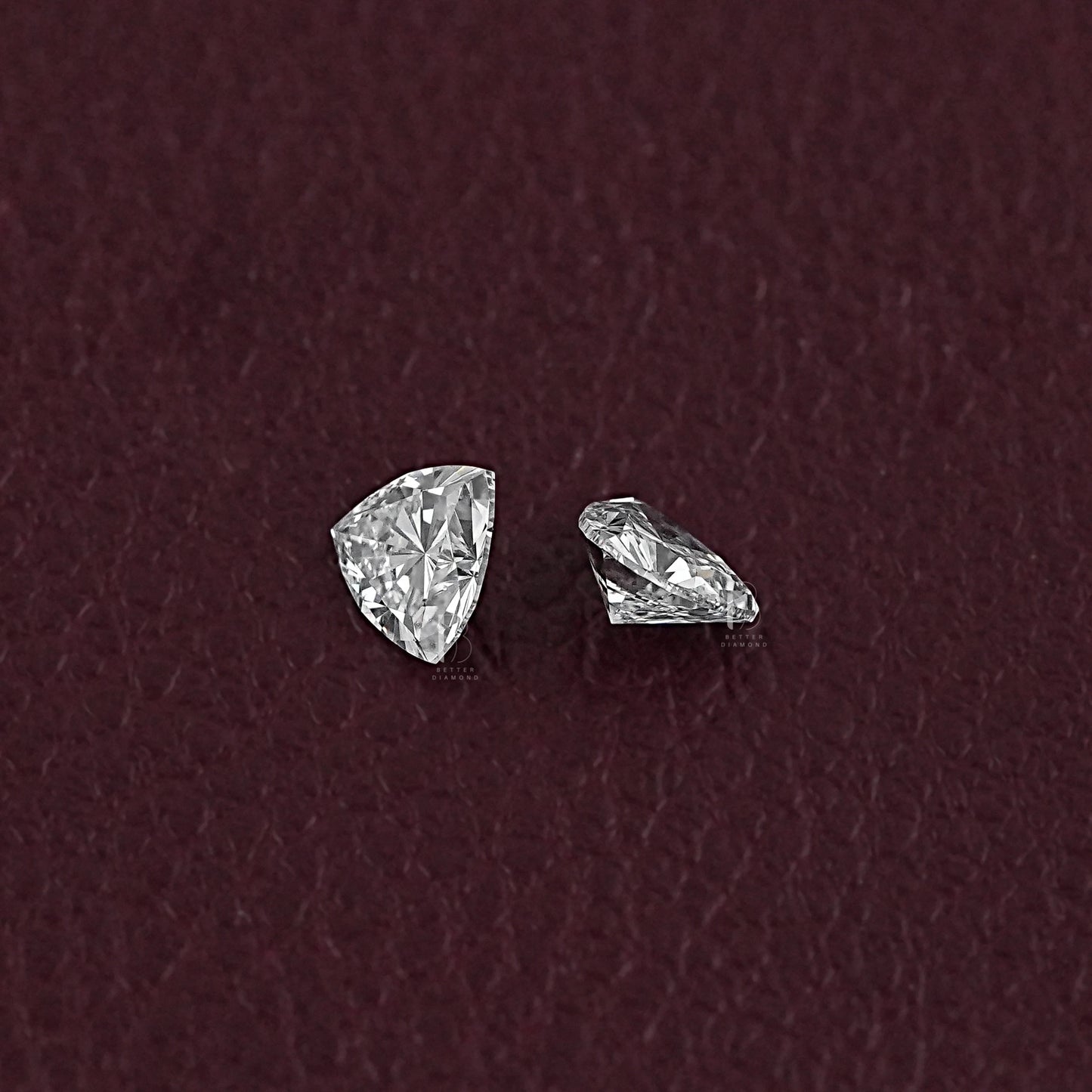 Trillion Cut Lab Diamond Pair