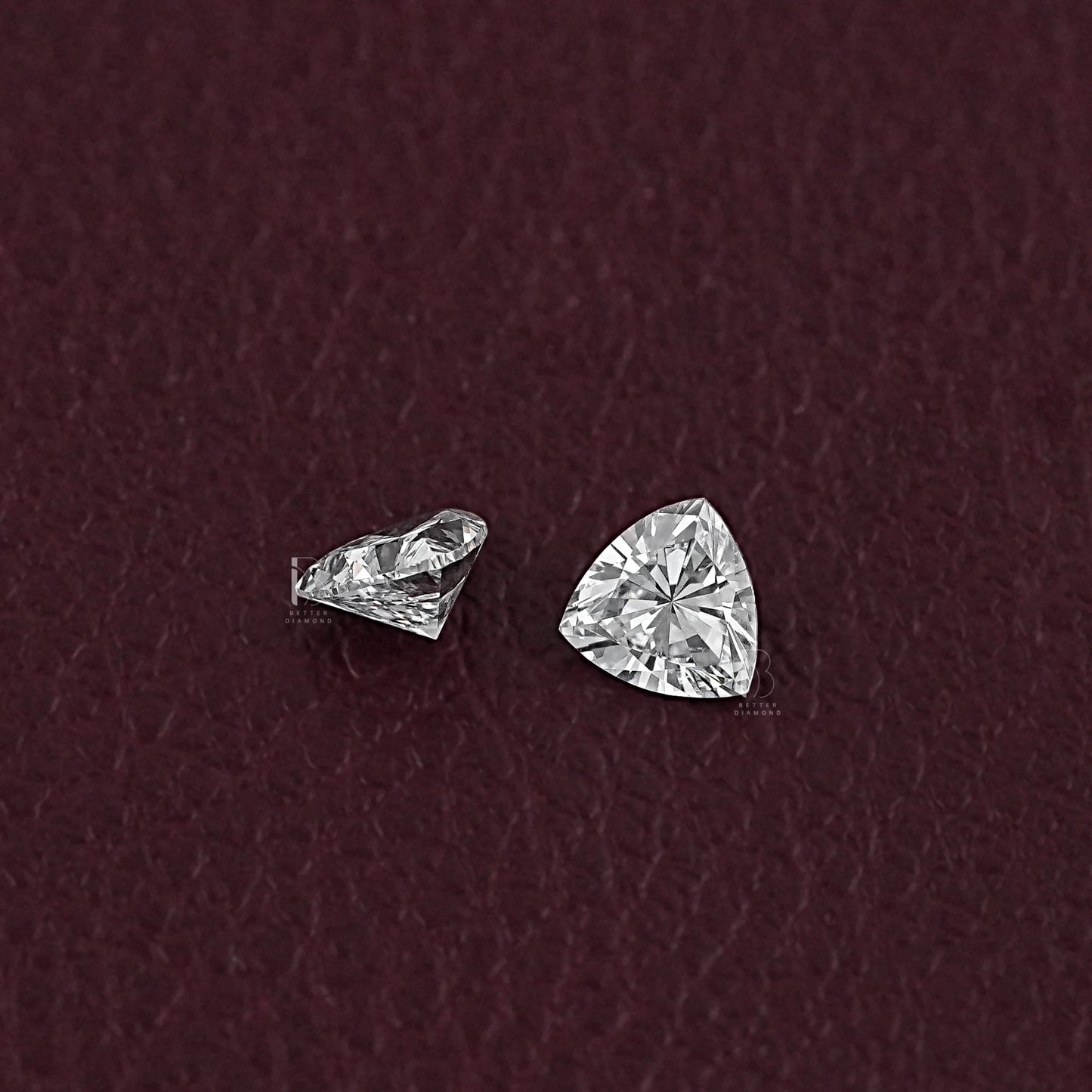 Trillion Cut Lab Diamond Pair
