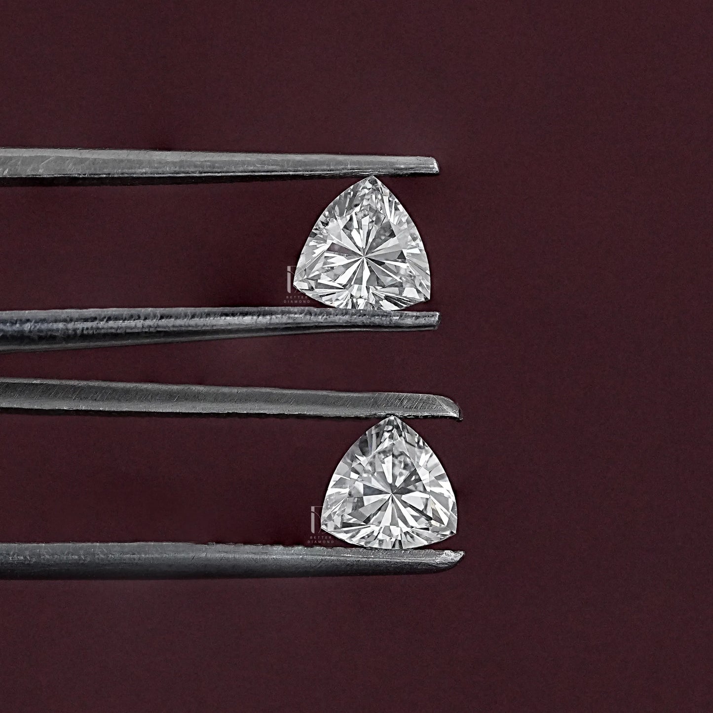 Trillion Cut Lab Diamond Pair