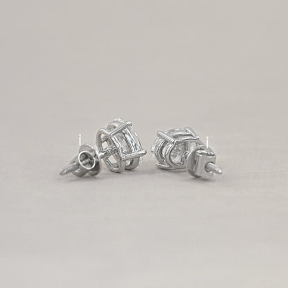 Oval Lab Diamond Stud Earrings