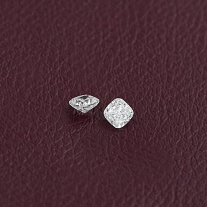 Cushion Cut Lab Diamond  Pair