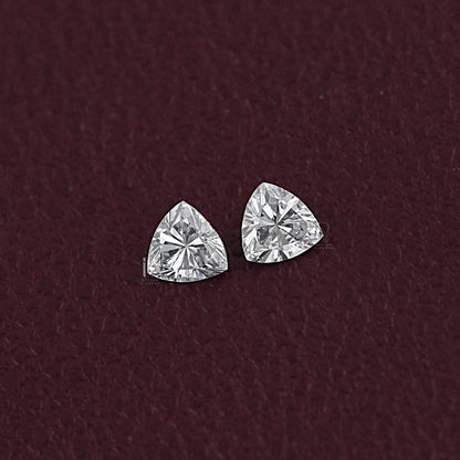 Trillion Cut Lab Diamond Pair