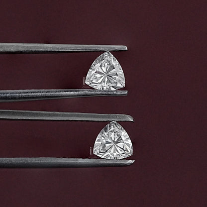 Trillion Cut Lab Diamond Pair
