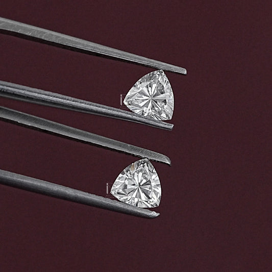 Trillion Cut Lab Diamond Pair