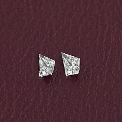Kite Shape Lab Diamond  Matching Pair