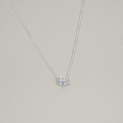 Princess Cut Lab Grown Diamond Pendant